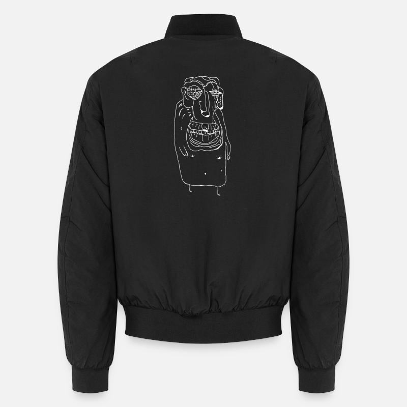 Gilbert - Unisex Bomberjacke - Schwarz