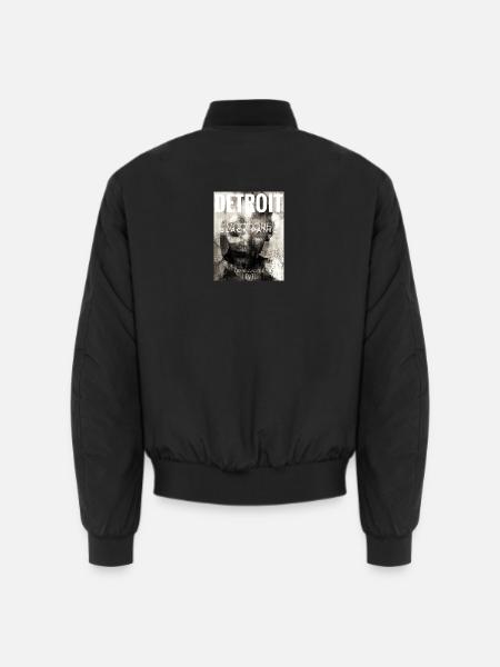 Detroit Noir - Unisex Bomberjacke - Schwarz