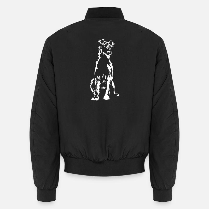 Irish Terrier « Black Edition » - Bomber unisexe - noir