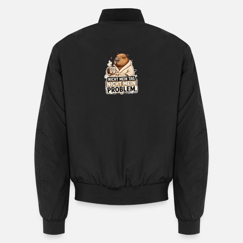 Ce n’est pas mon jour - Bomber unisexe - noir