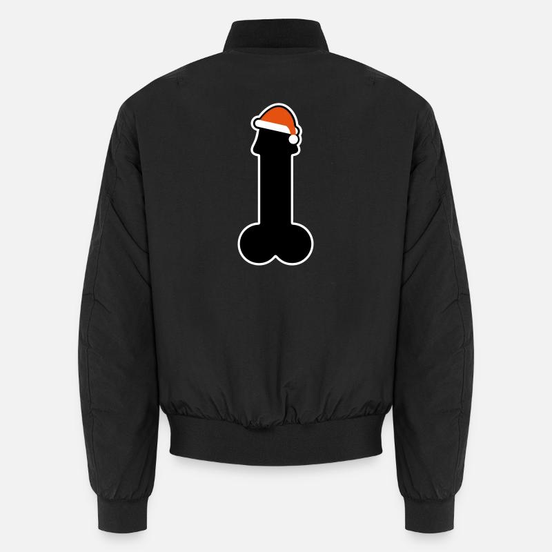 Joyeux Noël avec pénis et Cap Bomber unisexe