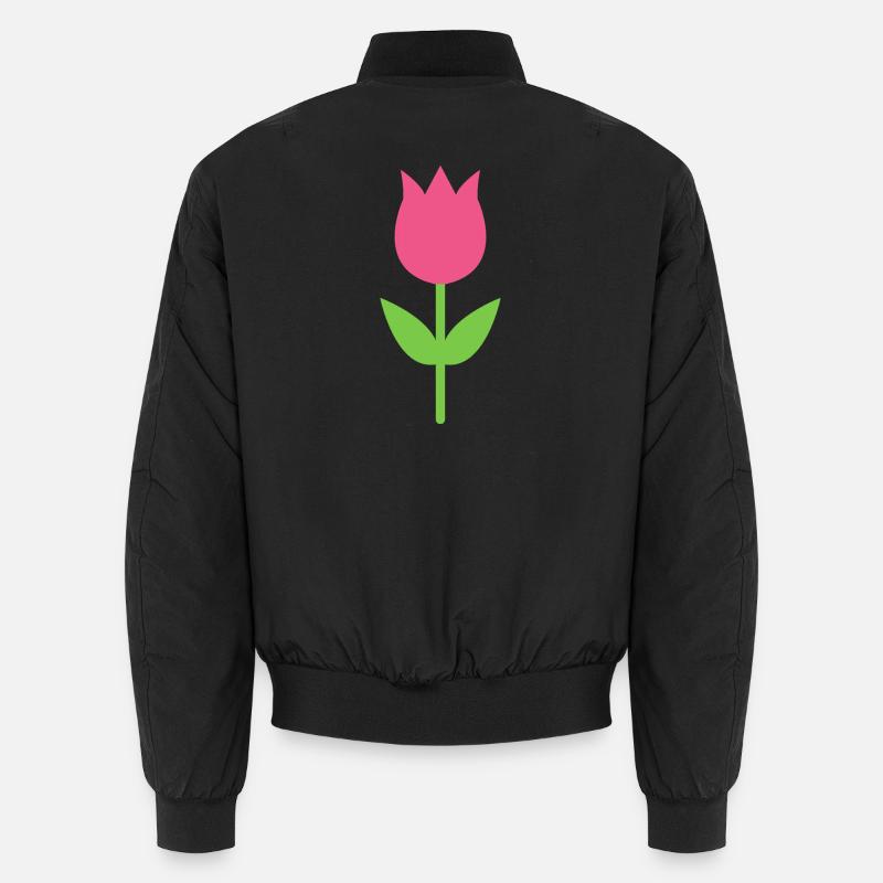 Tulip Unisex Bomber Jacket