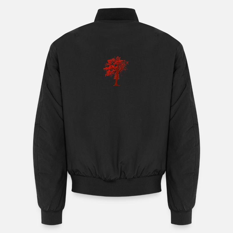  Tree Illustration Unisex Bomber Jacket