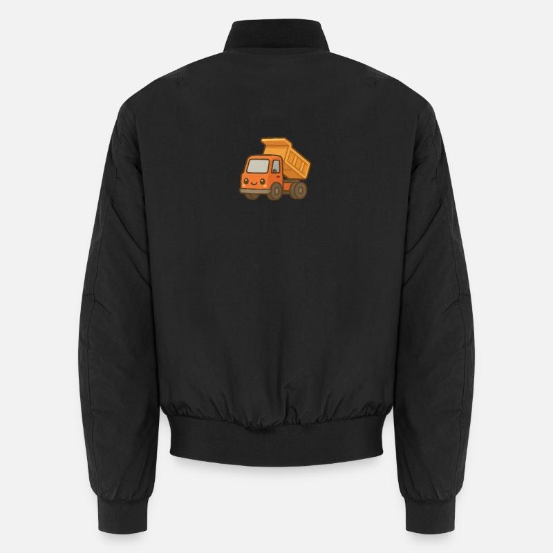 Niedlicher Kipper - Unisex Bomberjacke - Schwarz