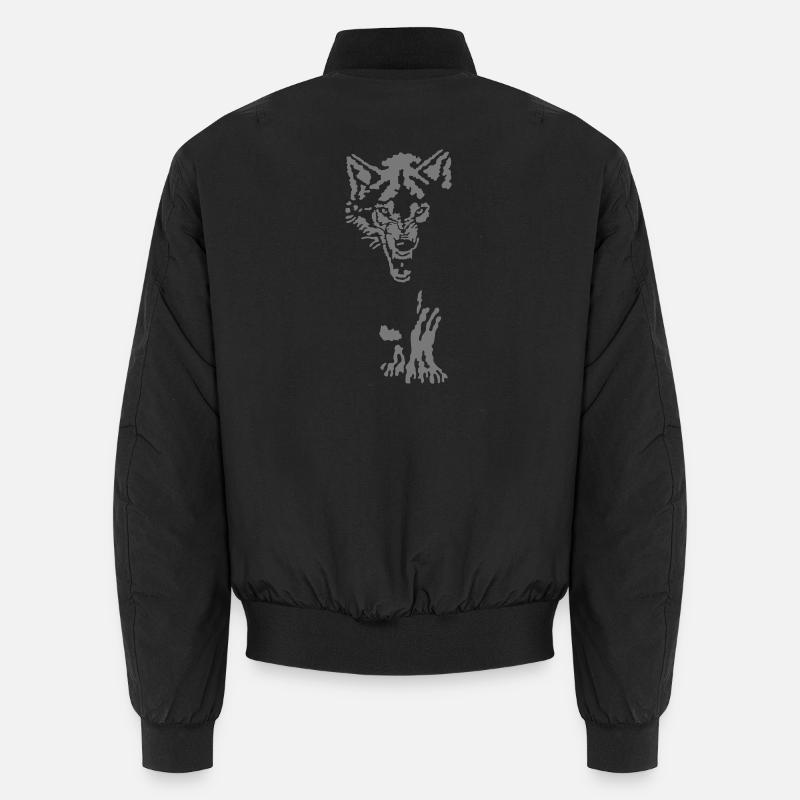wolf Bomber unisexe
