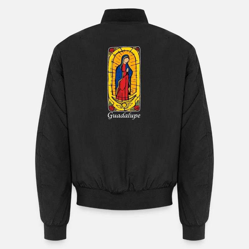 Guadeloupe (dunkel) - Unisex Bomberjacke - Schwarz