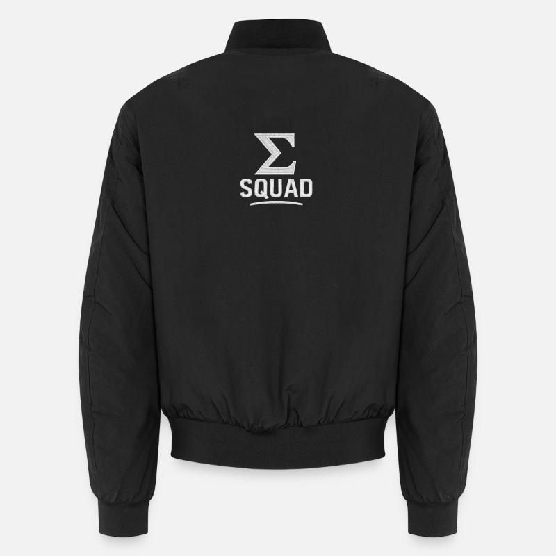 ∑ Squad – Your Math Team Unisex Bomber Jacket