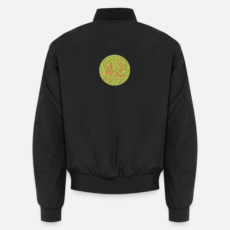 Zweiundvierzig - Unisex Bomberjacke - Schwarz