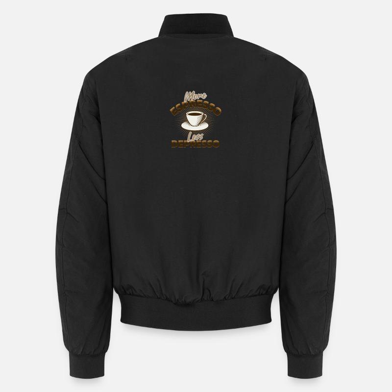 Plus d’espresso Bomber unisexe