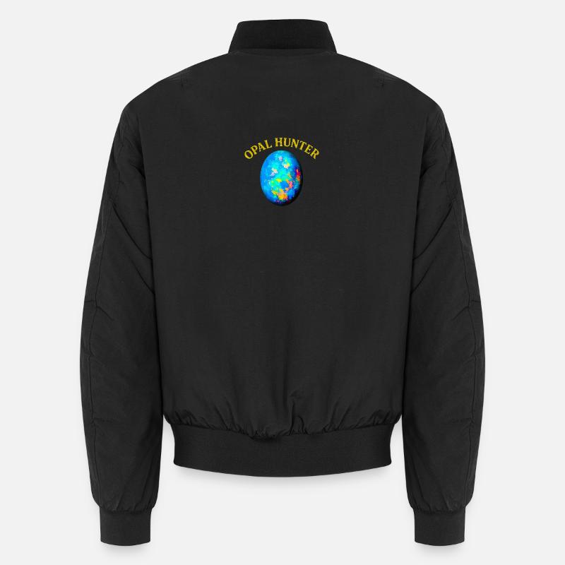Opal Hunter: Colorful Egg Print Unisex Bomber Jacket