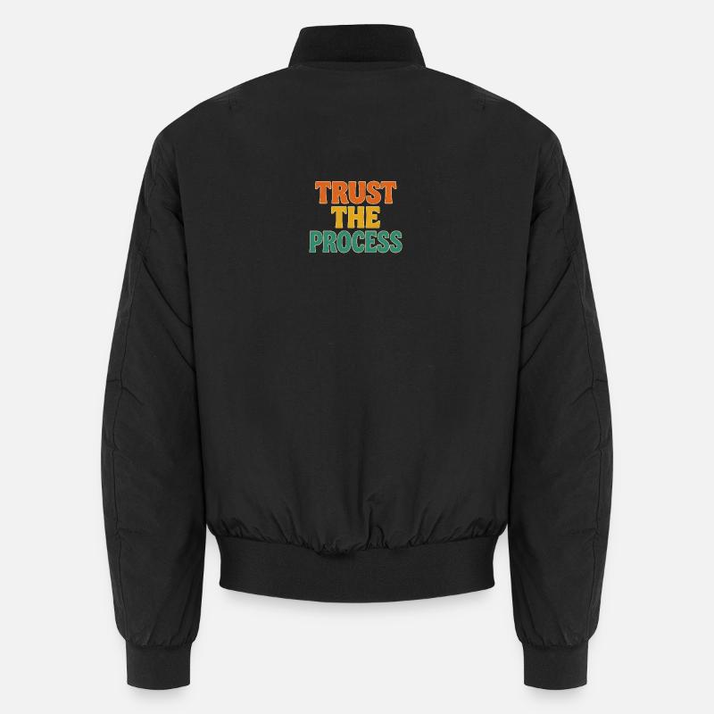 trust the process Unisex Bomberjacke