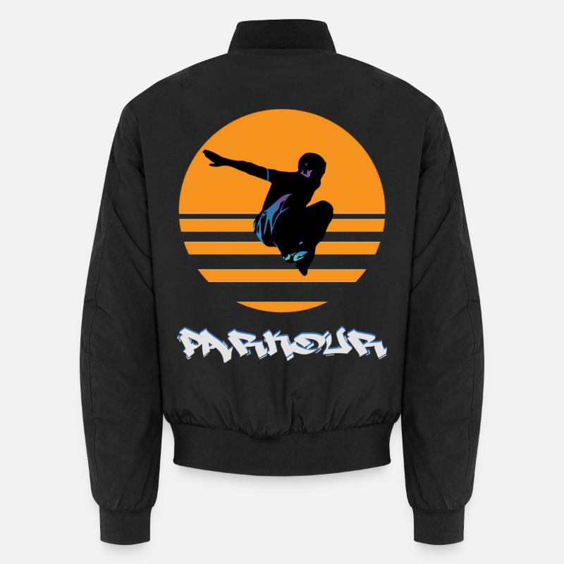 Parkour Unisex Bomber Jacket