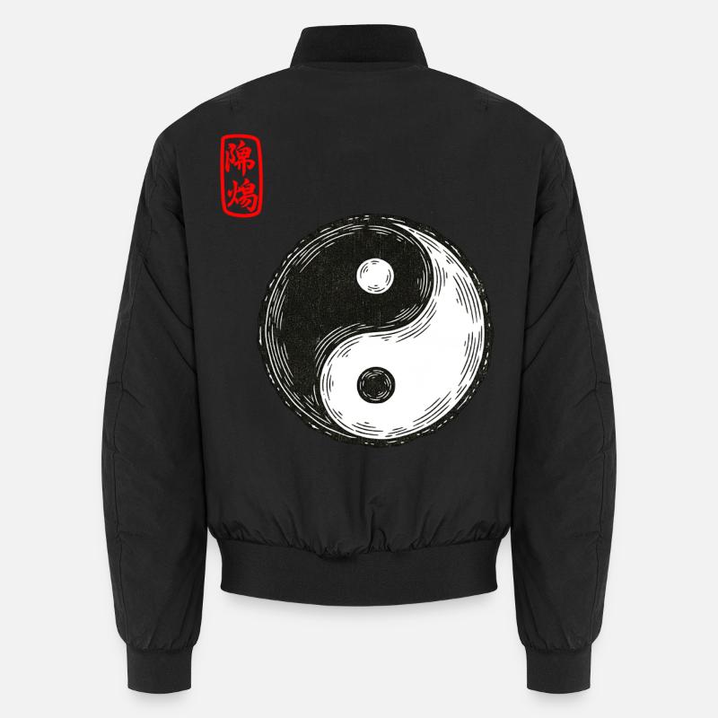 Yin et Yang Bomber unisexe