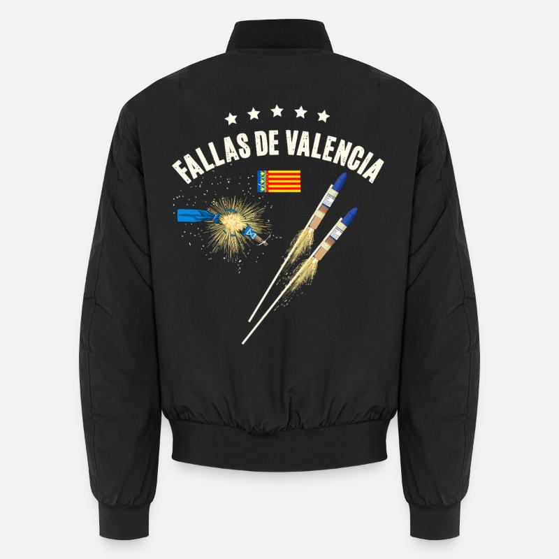 Feux d’artifice de Fallas de Valencia Bomber unisexe