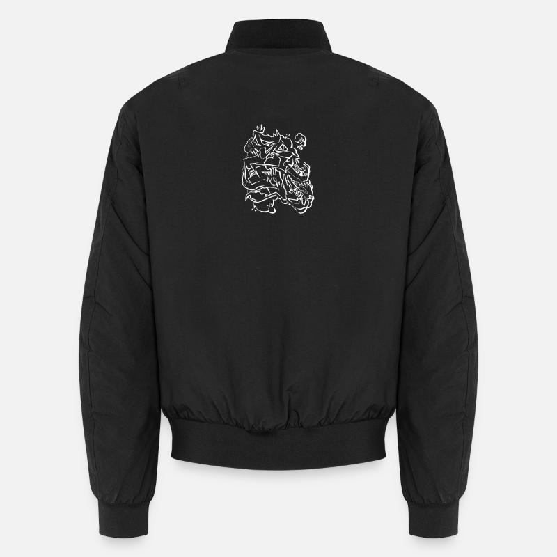Droghy - Unisex Bomberjacke - Schwarz