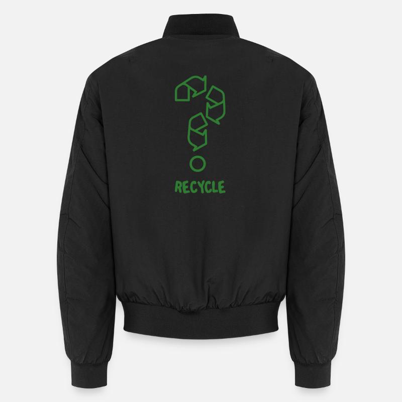 Recycle Unisex Bomber Jacket