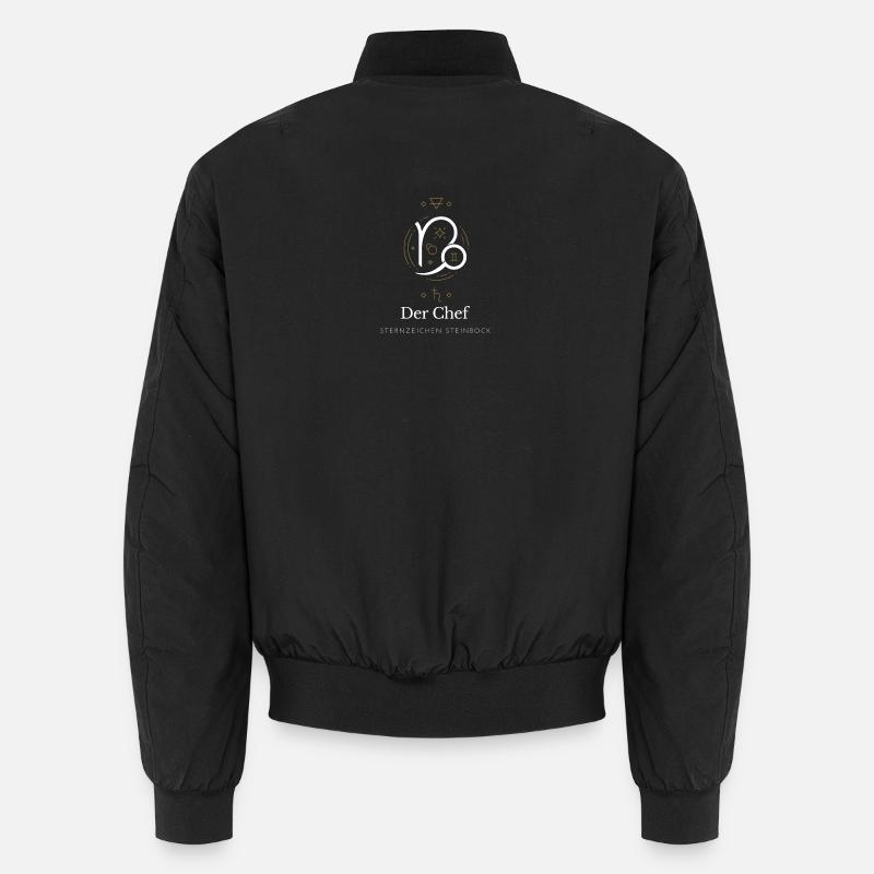 Der Chef - Sternzeichen Steinbock Unisex Bomberjacke