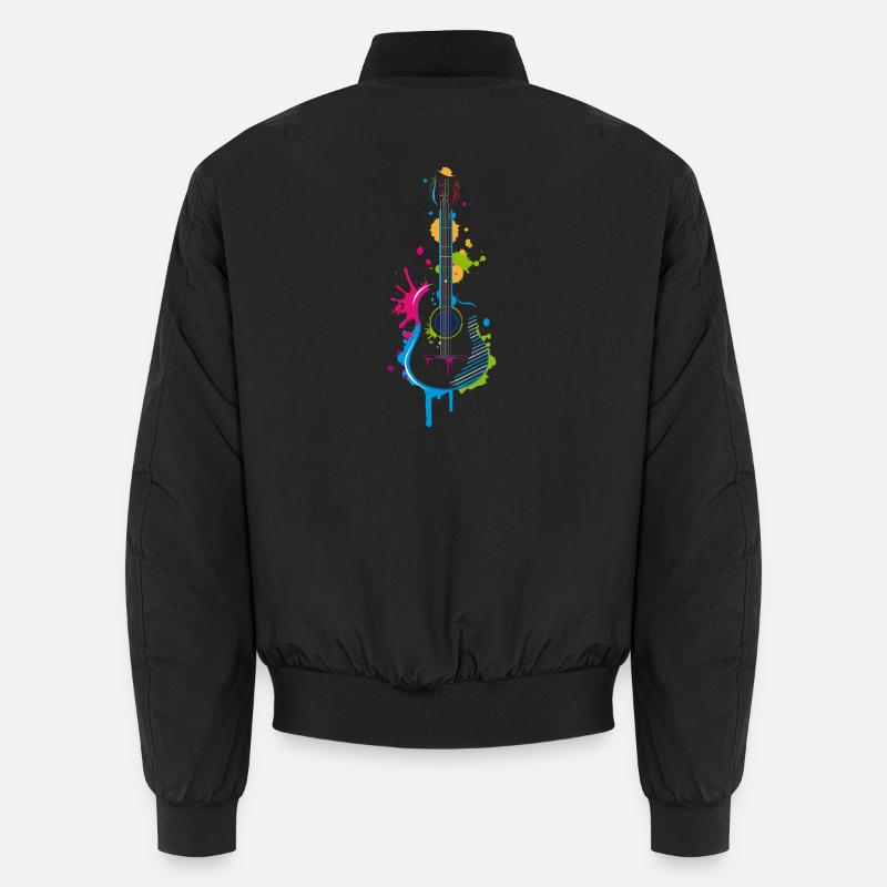 guitare Graffiti Bomber unisexe