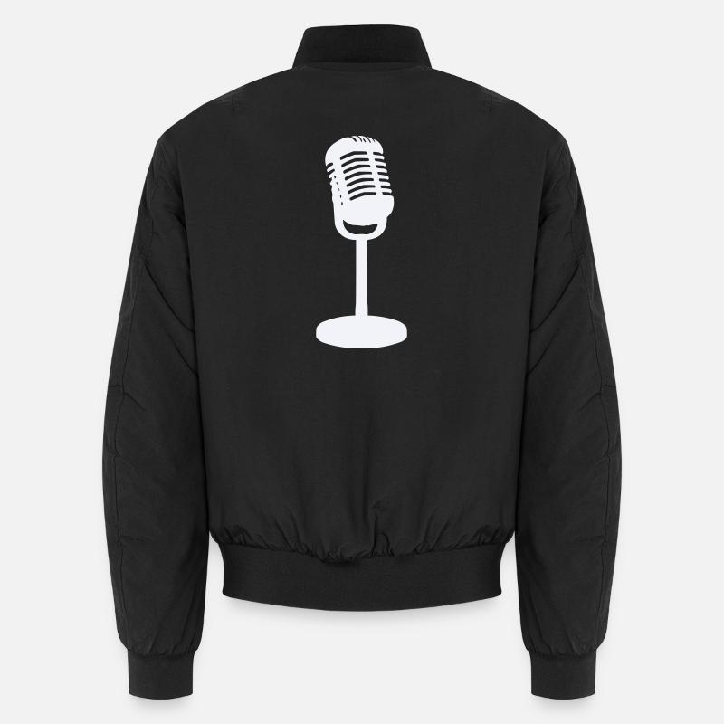 Mikrofon Unisex Bomberjacke