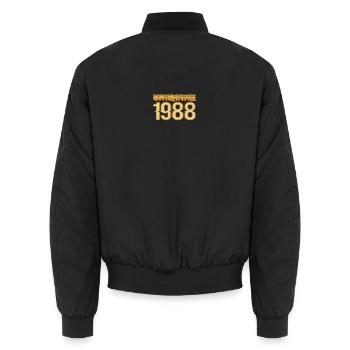 Original 1988 Retro Limited - Bomber unisexe - noir - Dos - AI Model Male 185 light (185cm)