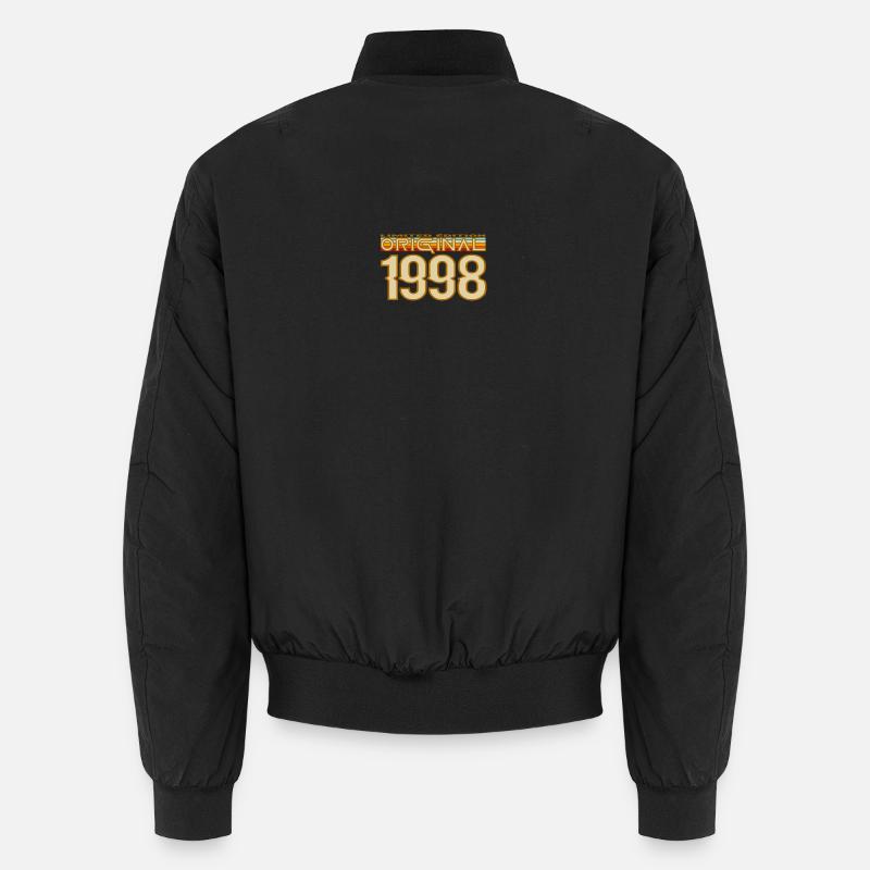 Originales Retro-Gradient von 1998 - Unisex Bomberjacke - Schwarz