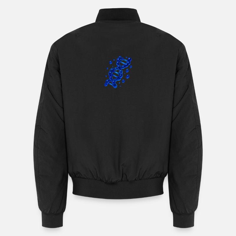 Molécule d’hélice d’ADN 3D Bleu Bomber unisexe