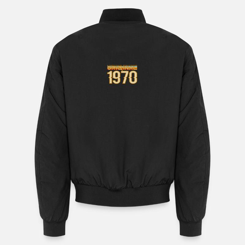 Original 1970 Retro Typography Unisex Bomber Jacket