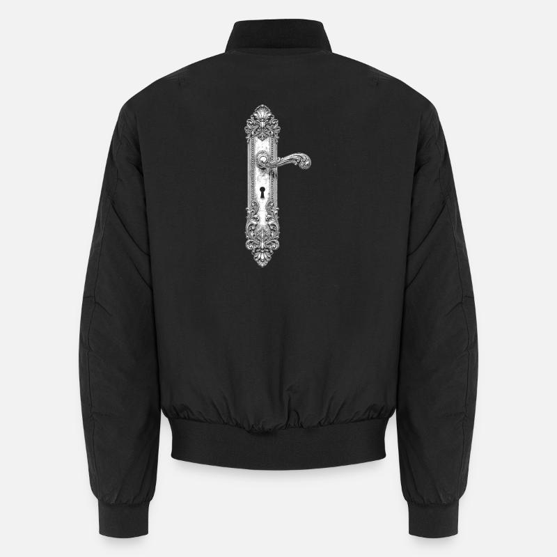 Serrurier - Bomber unisexe - noir