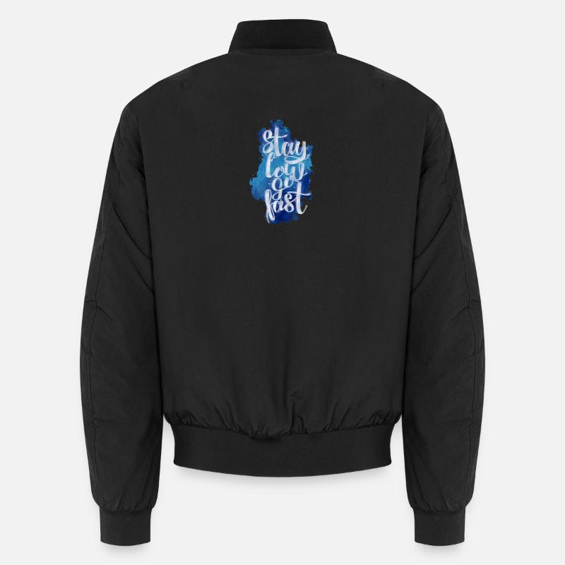 Bleiben Sie niedrig Unisex Bomberjacke