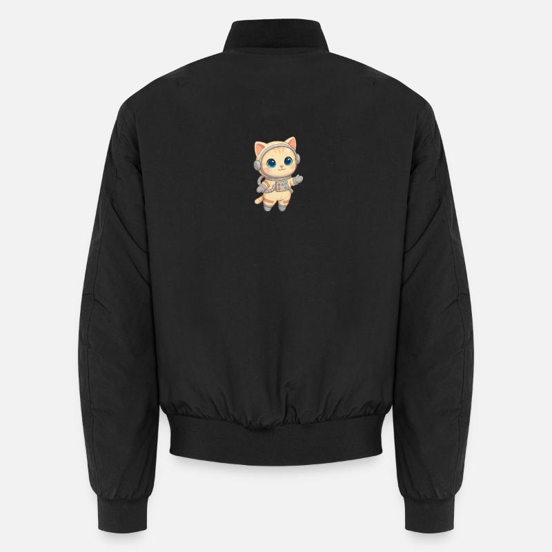 Chat aventurier de l’espace Bomber unisexe