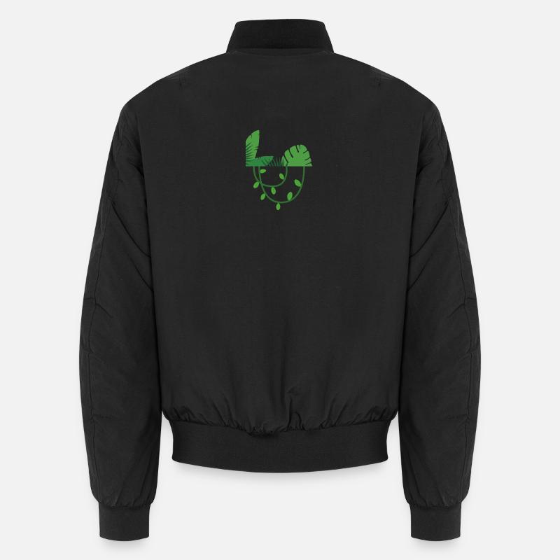 Nature modern - Unisex Bomber Jacket - black