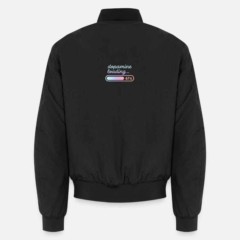Dégradé pastel de charge de dopamine Bomber unisexe