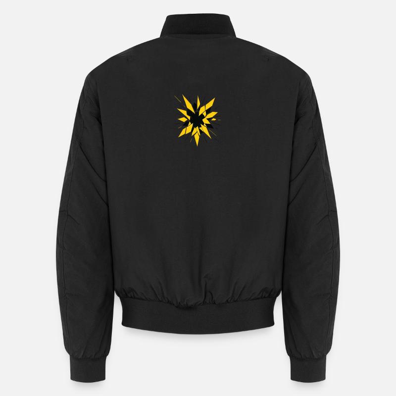 Radioactive Fragmentation – Physics Design Unisex Bomber Jacket