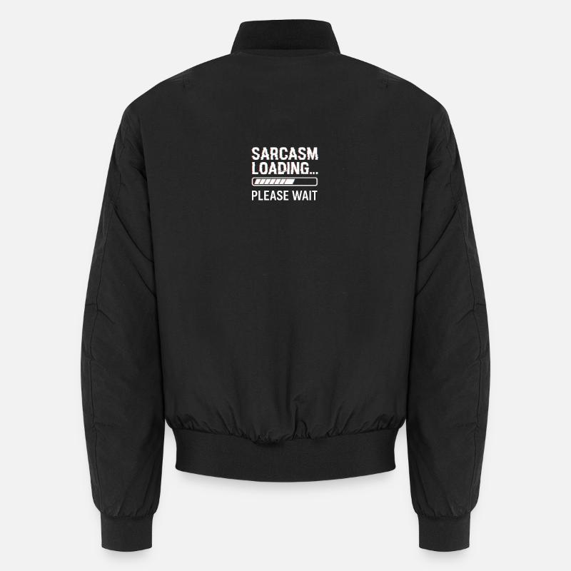 Sarcasme - Bomber unisexe - noir