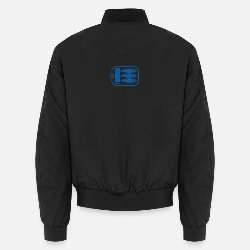 Sardinen Unisex Bomberjacke