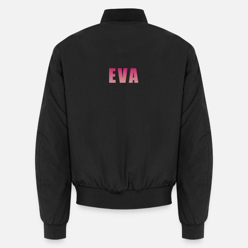 Design von Textblöcken mit Farbverlauf Unisex Bomberjacke