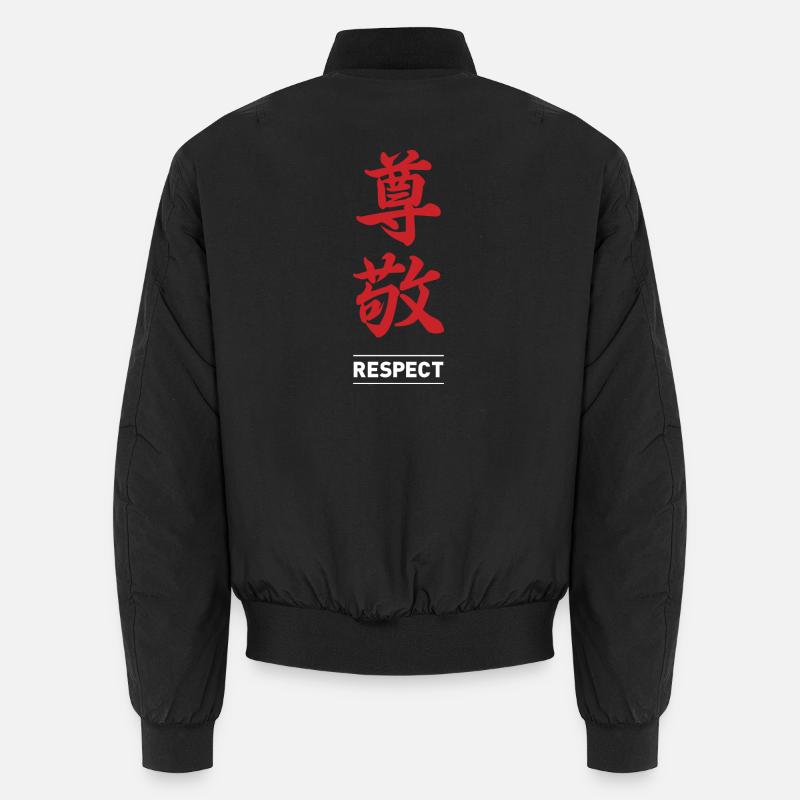 Respect 2 - Bomber unisexe - noir
