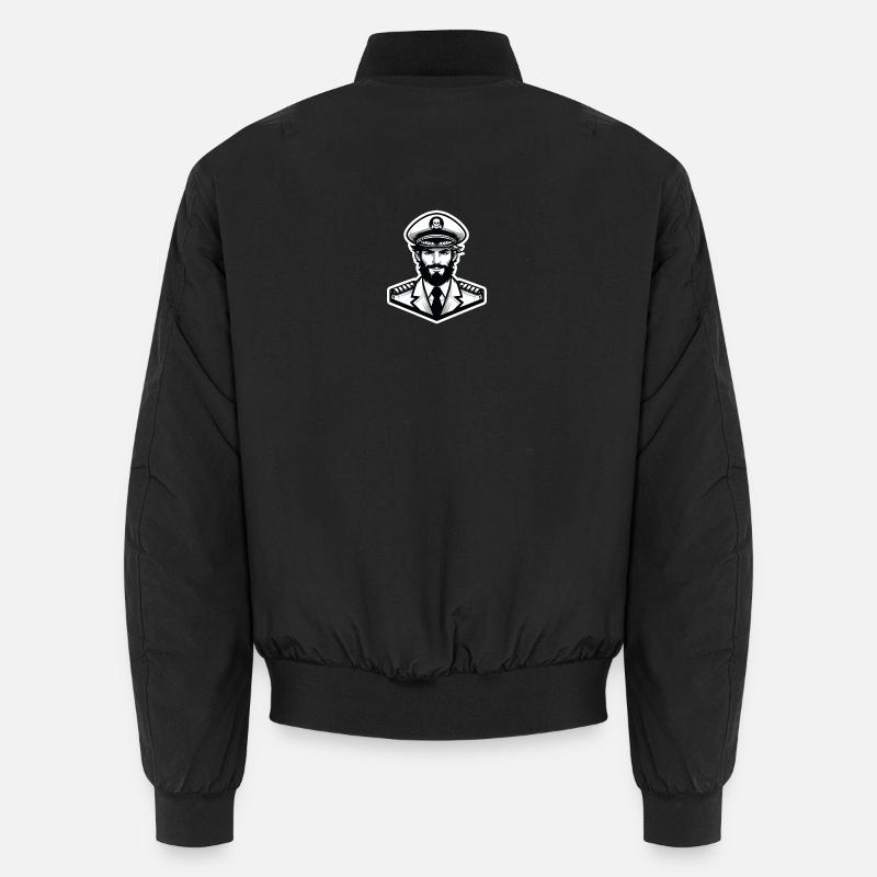 Captain Sticker Unisex Bomber Jacket