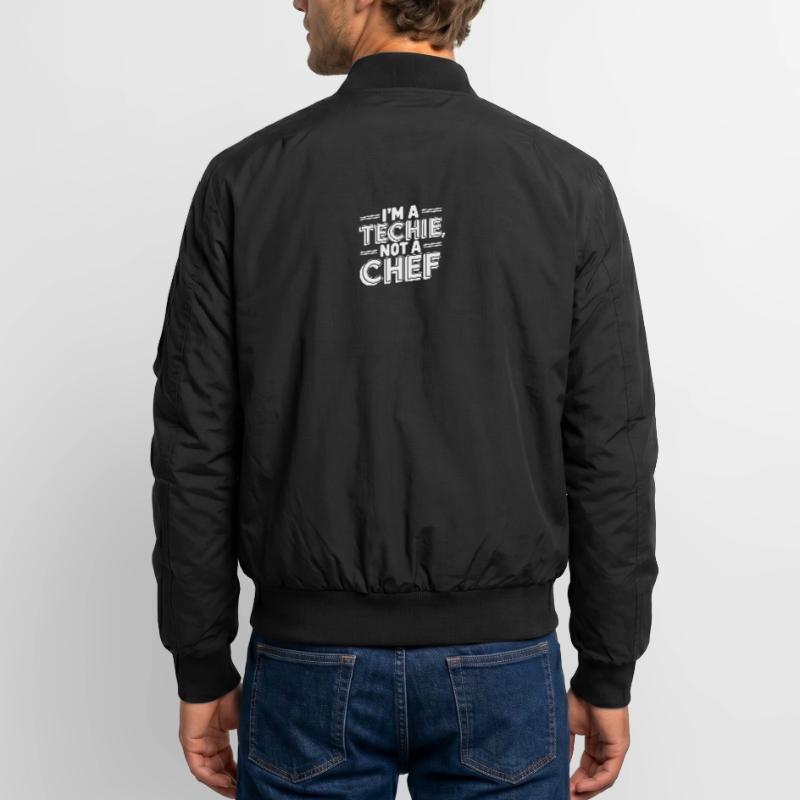 Technicien Pas Chef Technicien Programmeur IT Bomber unisexe