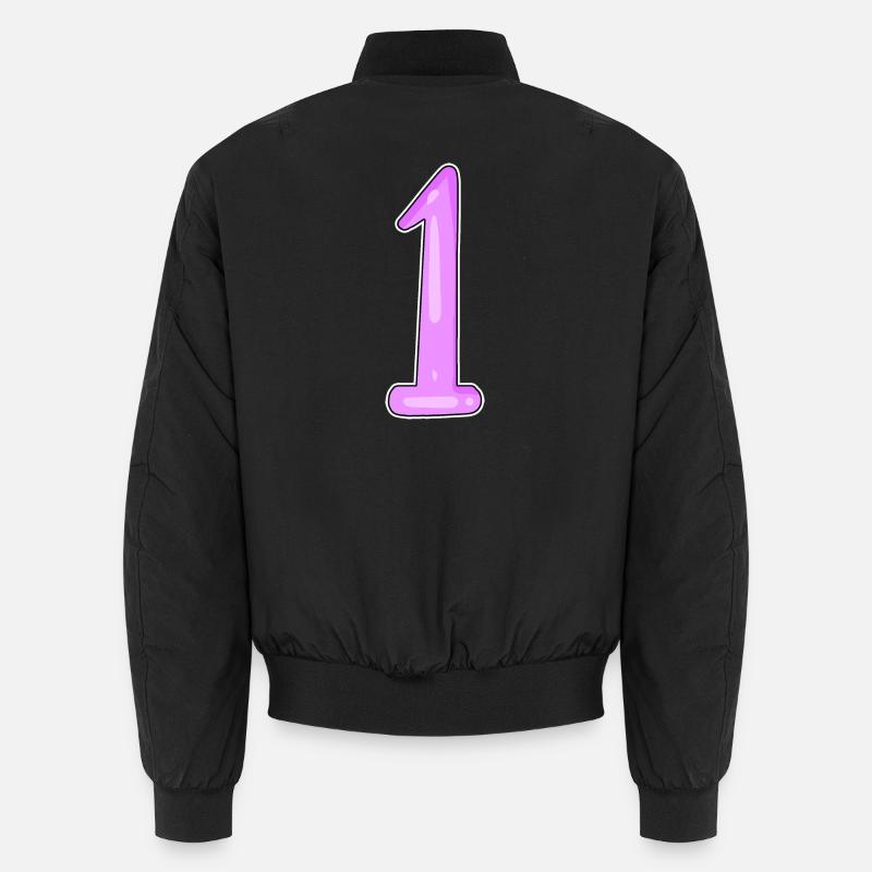 1 gewinner - Unisex Bomberjacke - Schwarz