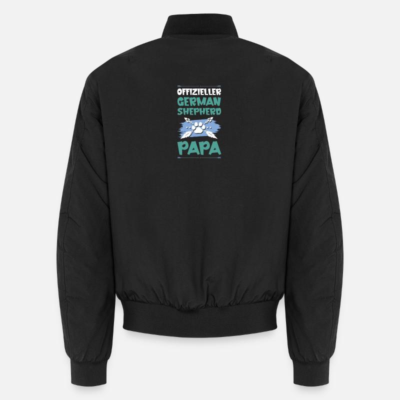 german shepherd dogs dad Unisex Bomber Jacket
