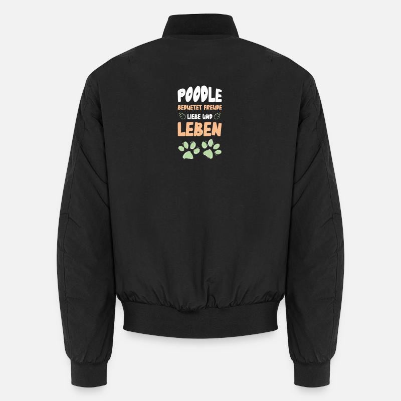 Pudel Unisex Bomberjacke