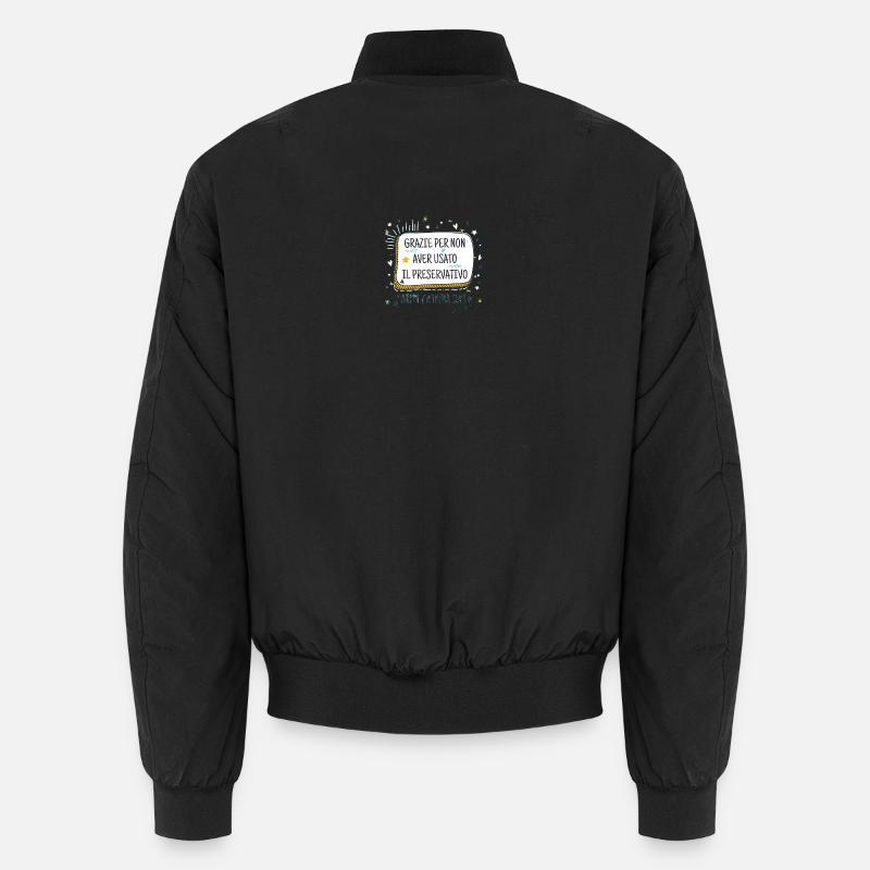 Daddy and Condom Humor Unisex Bomber Jacket