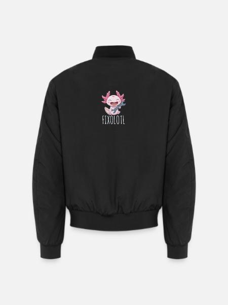 Mechanic of the Deep - Unisex Bomber Jacket - black