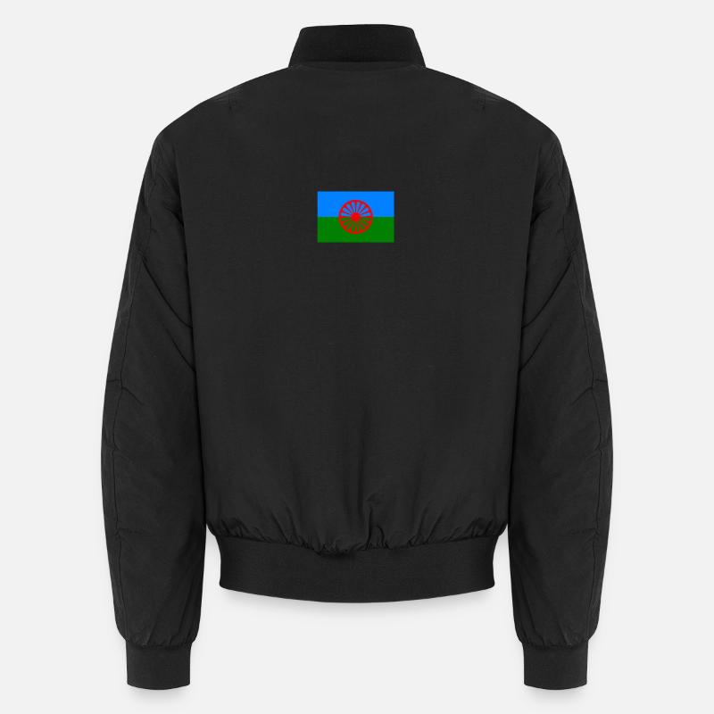 Drapeau rom 720x480 1 Bomber unisexe