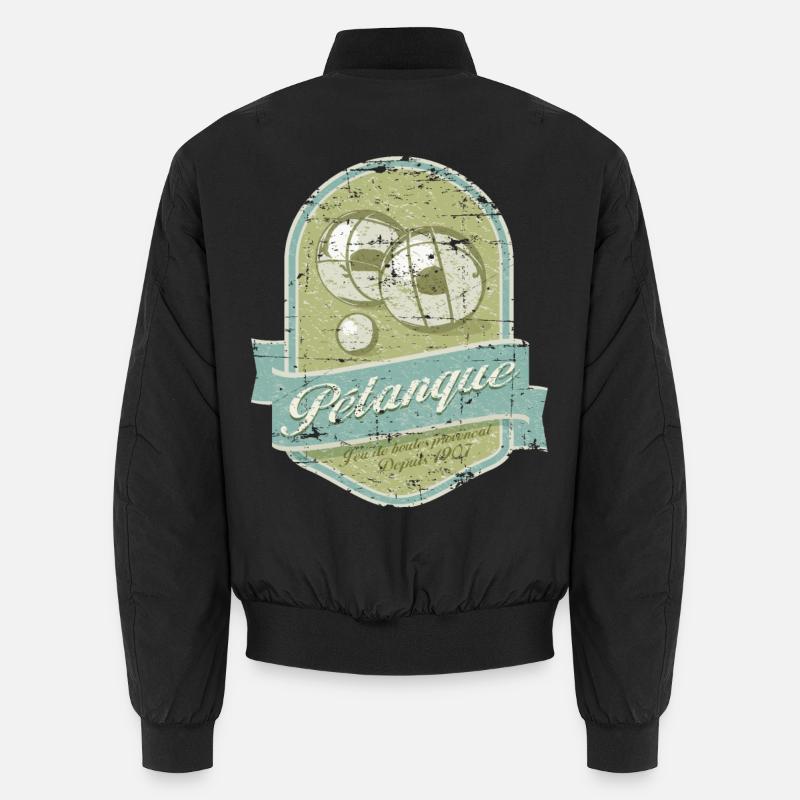 Petanque vintage Bomber unisexe