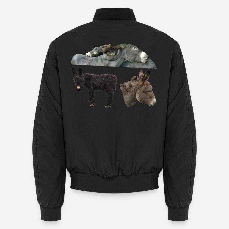 Esel Unisex Bomberjacke