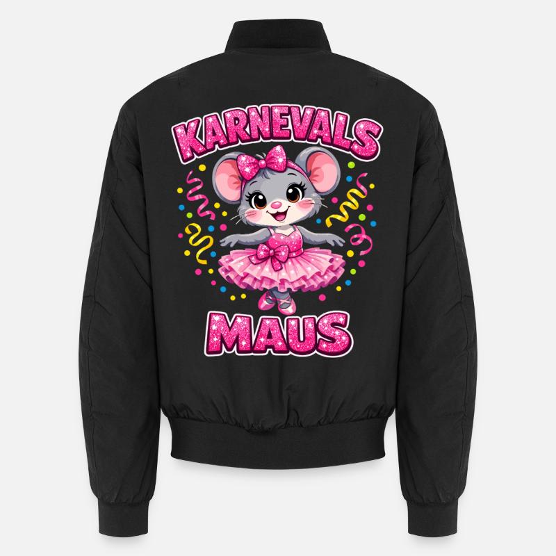 Cadeau de confettis pour la souris de carnaval Bomber unisexe