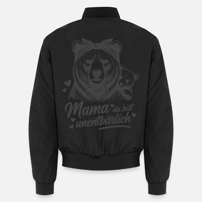 Maman Ours Bébé - Maman, tu es insupportable Bomber unisexe