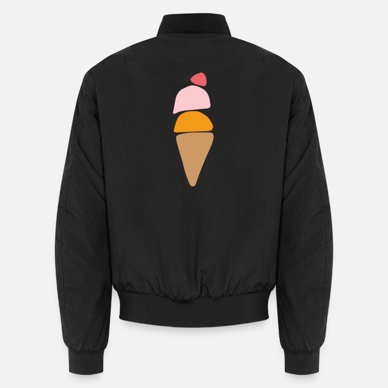 I Scream - Unisex Bomber Jacket - black